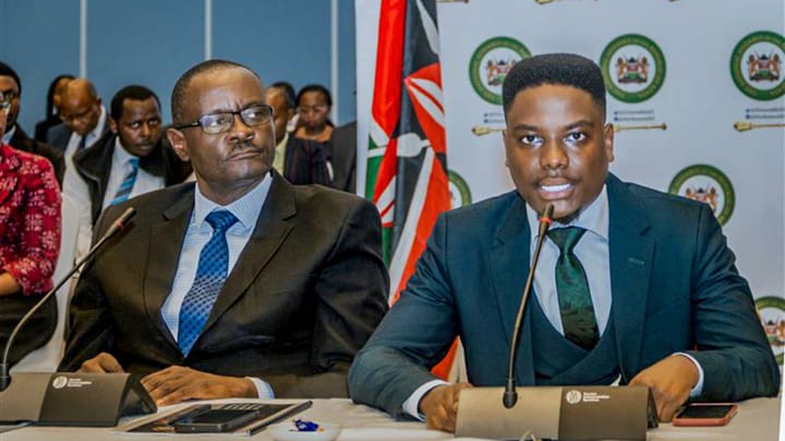 A coalition of Kenyan crypto firms at crypto policy meeting with Parliament.